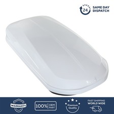 Car Roof Box  Gloss white 400L