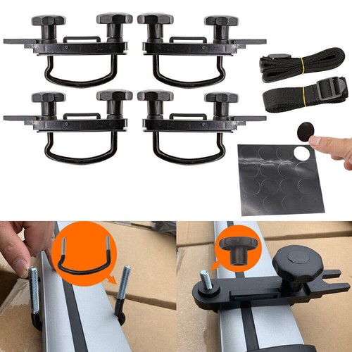 4pcs stainless universal roof - stainless,