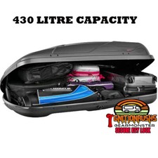 Car Roof Box 430 litre Hard