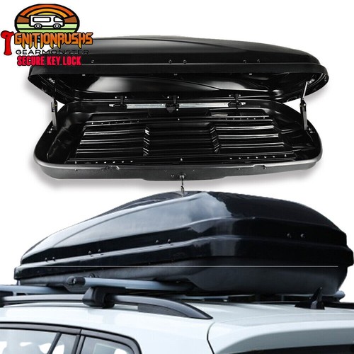 Car roof box - car, black