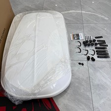 400L White Car Roof Top Box