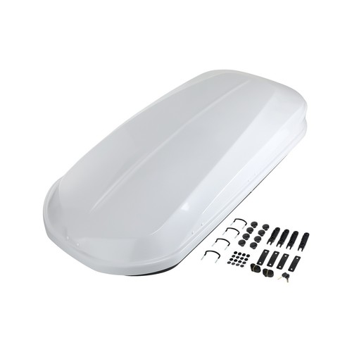 430l car roof box - roof, white